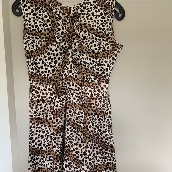 100% silk animal print summer dress !! - Picture 9 of 9